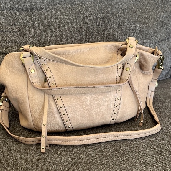 OrYany large Taupe leather Hobo Bucket handbag tote bag - Picture 1 of 16